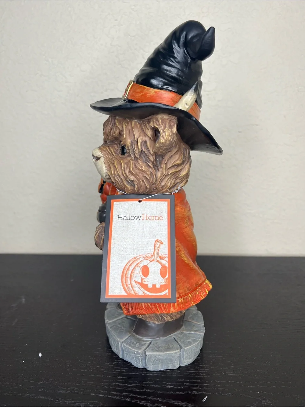 NEW HallowHome Halloween Highland Cow Witch Decor